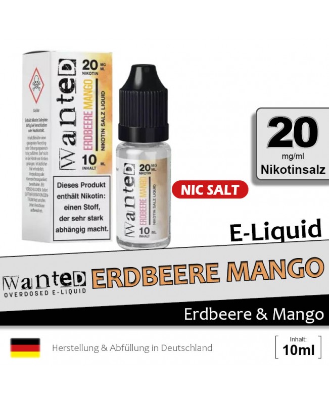Wanted Erdbeere Mango Liquids
