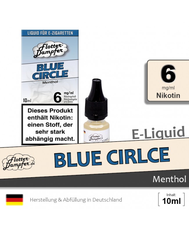 Blue Circle Menthol Liquids • Flotter-Dampfer