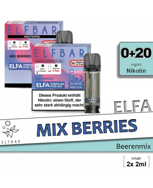 Elfbar Elfa Mix Berries Pods