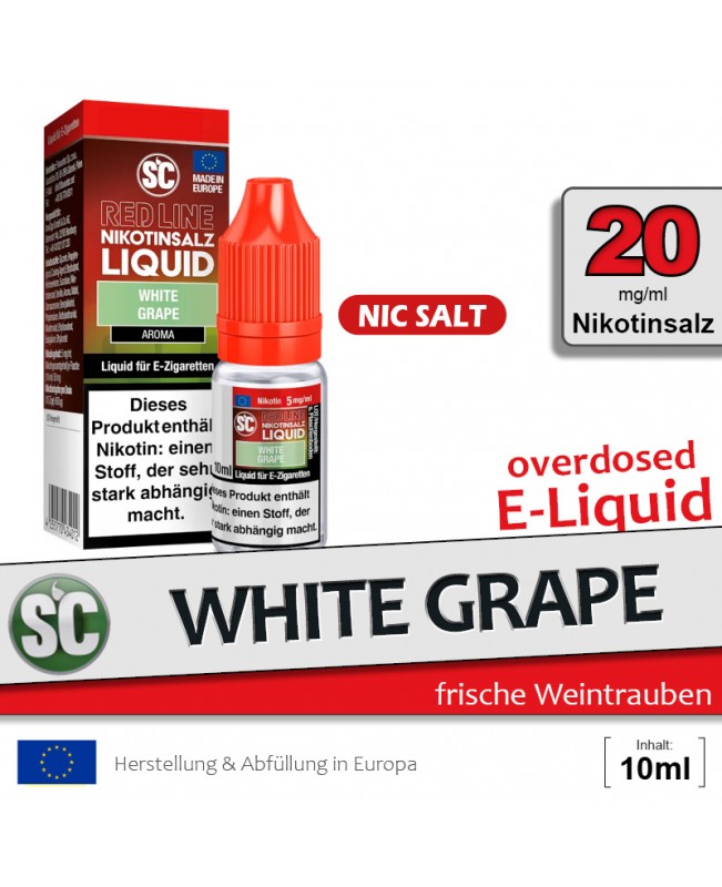 SC Red Line White Grape Liquids