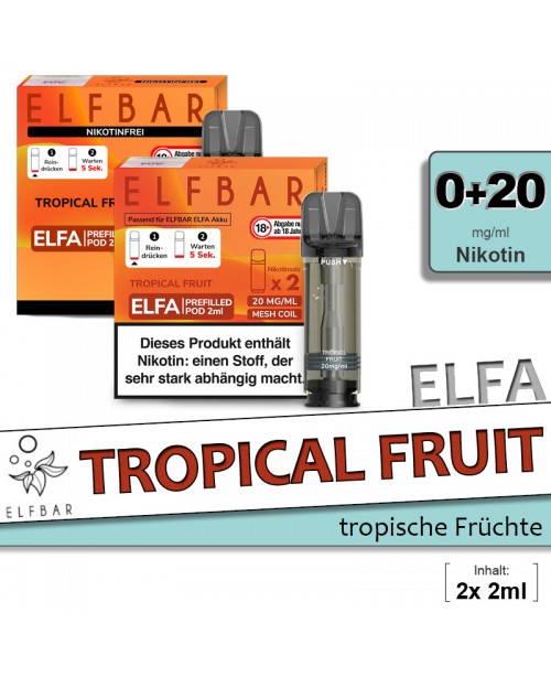Elfbar Elfa Tropical Fruit Pods