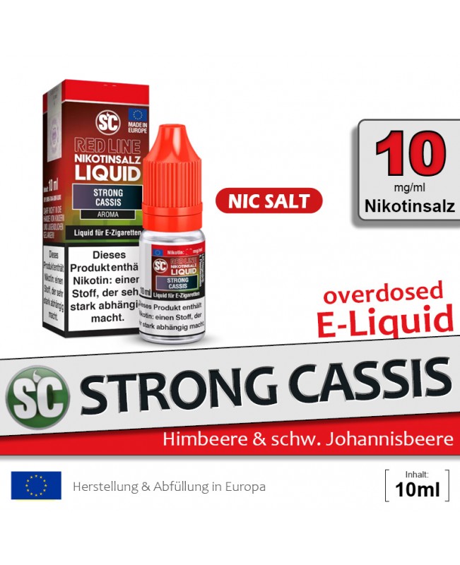 SC Red Line Strong Cassis Liquids
