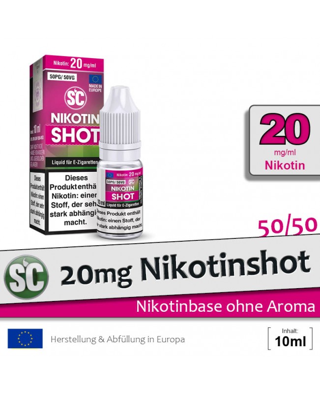 SC Nikotinshots (50/50) 10ml