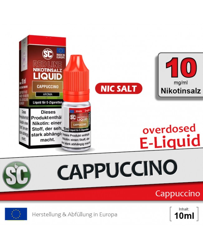 SC Red Line Cappuccino Liquids 
