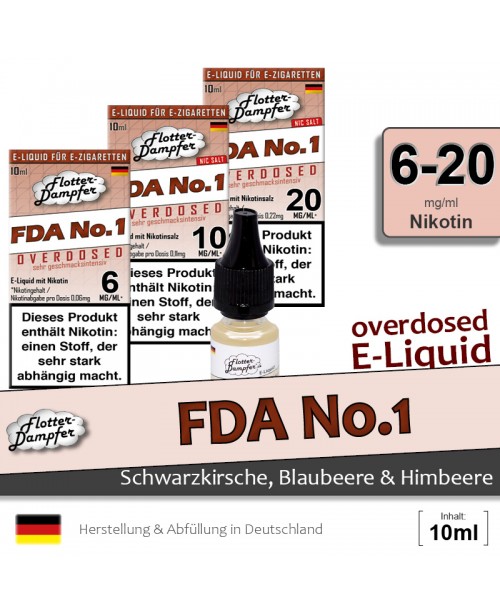 FDA No.1 Liquids • Flotter-Dampfer