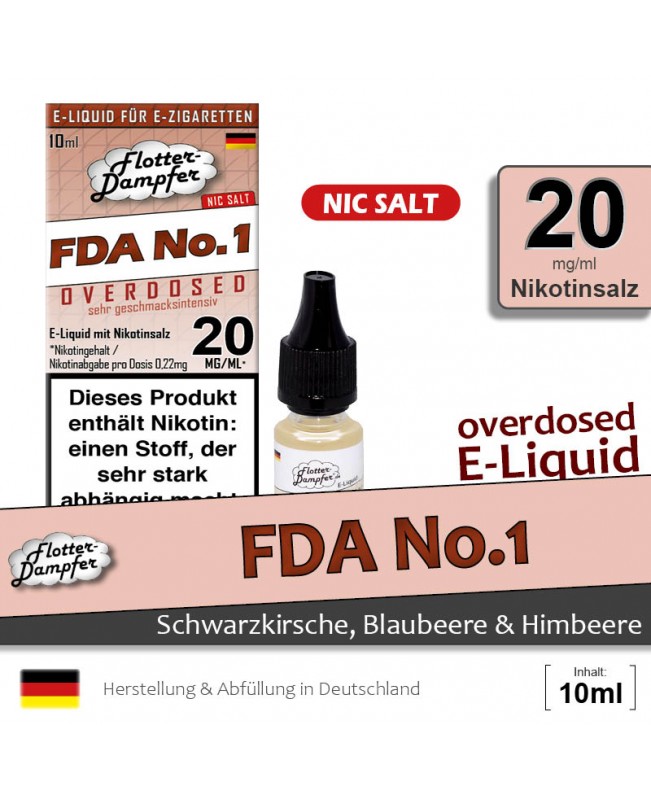 FDA No.1 Liquids • Flotter-Dampfer