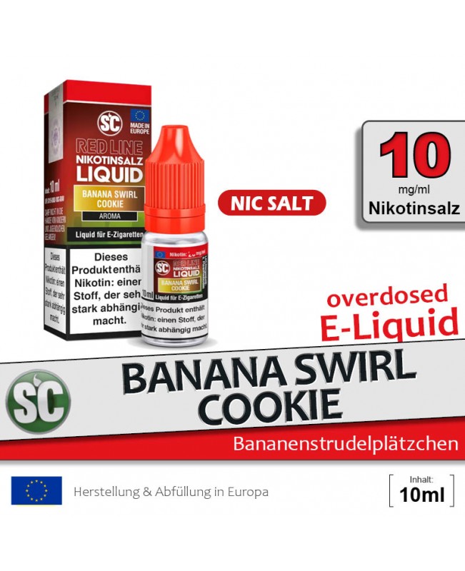 SC Red Line Banana Swirl Cookie Liquids