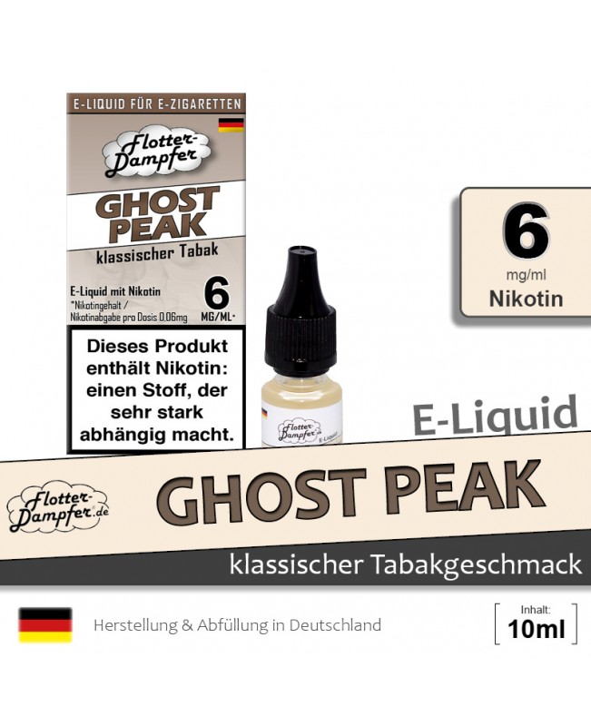 Ghost Peak Liquids • Flotter-Dampfer