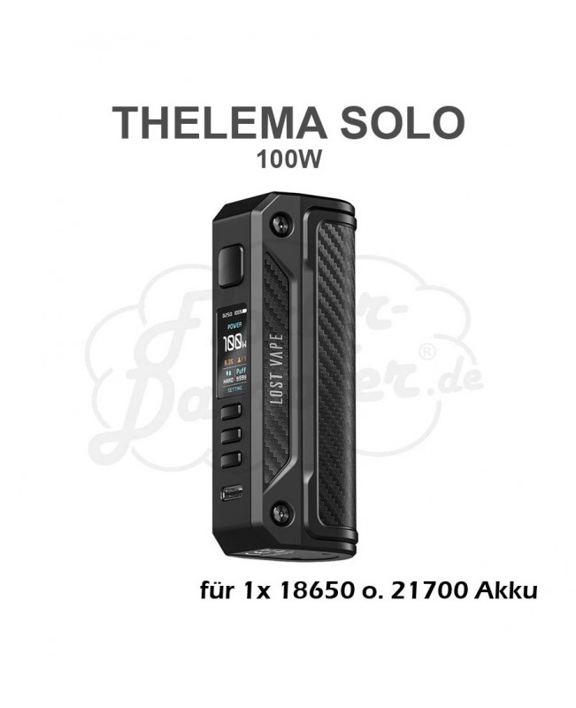 Lost Vape Thelema Solo Mod • 32,99