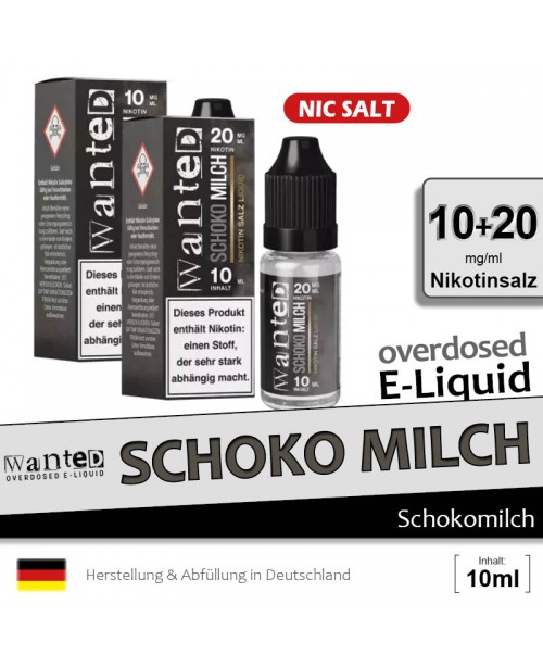 Wanted Schokomilch Liquids