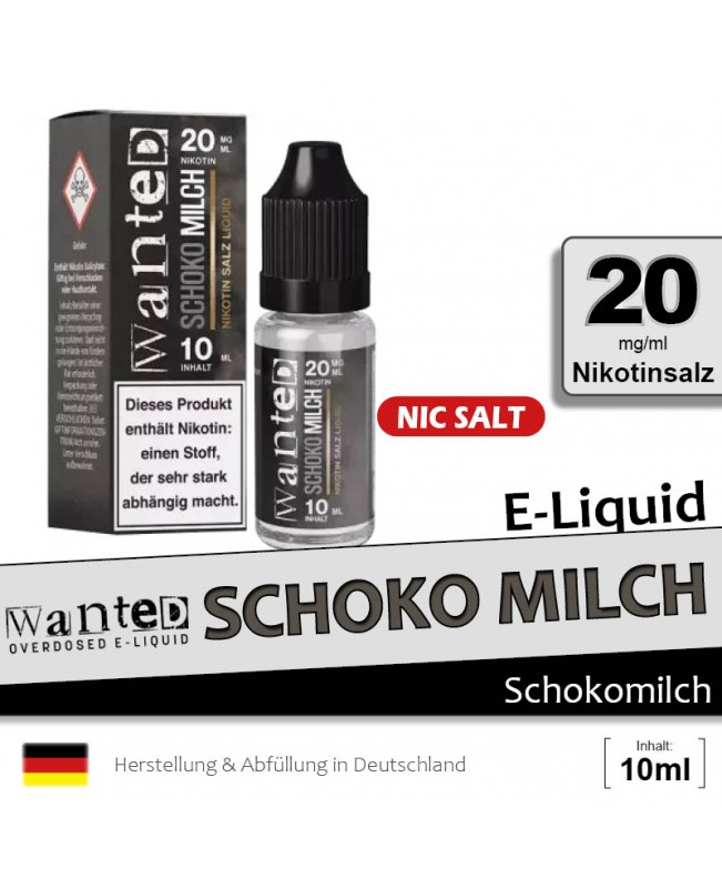 Wanted Schokomilch Liquids