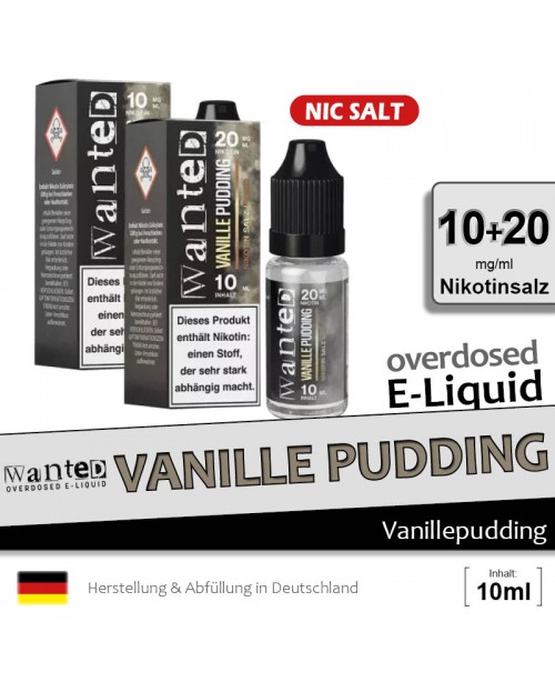 Wanted Vanillepudding Liquids