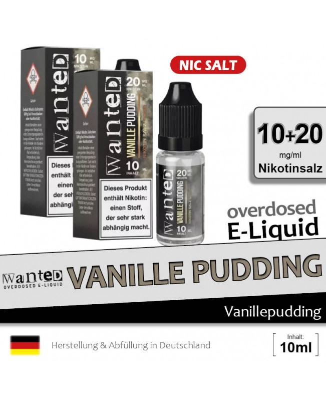 Wanted Vanillepudding Liquids