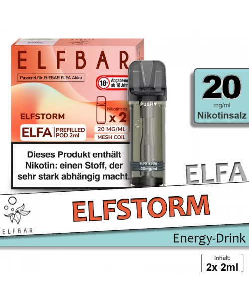 Elfbar Elfa Elfstrom Pods