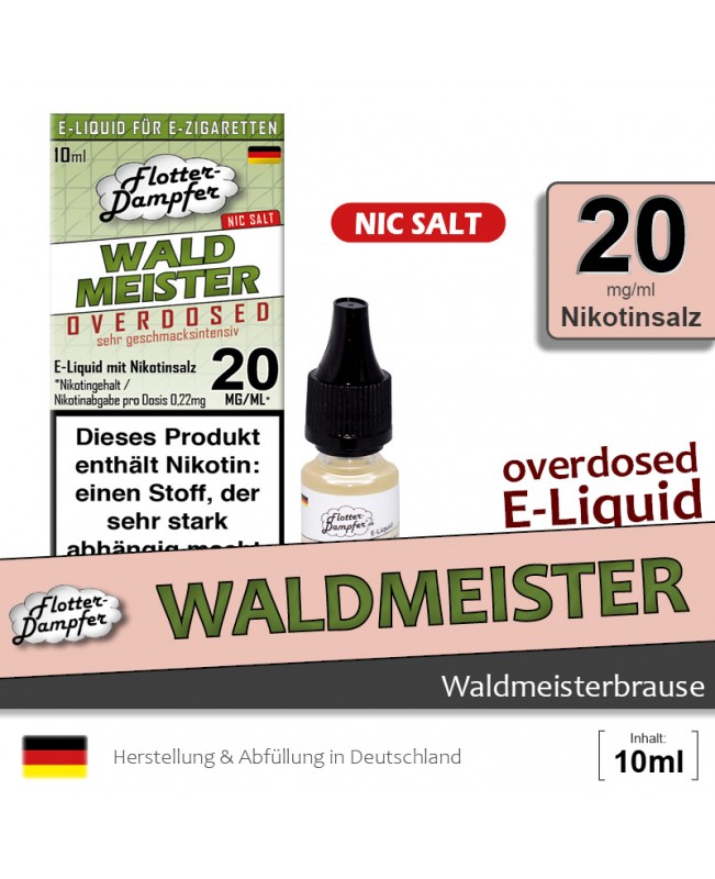 Waldmeister Liquids • Flotter-Dampfer