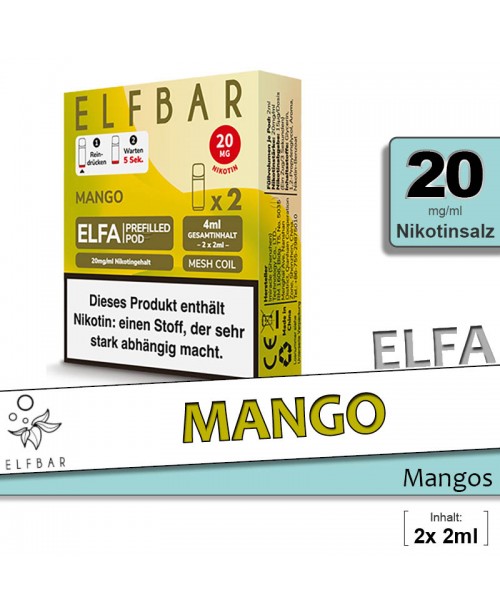 Elfbar Elfa Mango Pods