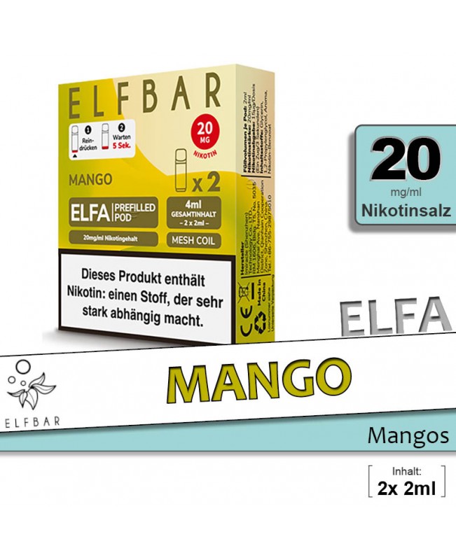 Elfbar Elfa Mango Pods