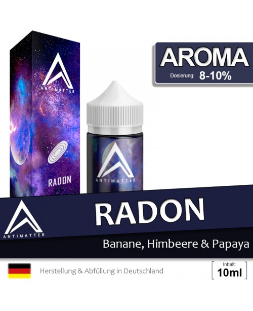 Antimatter Radon Aroma