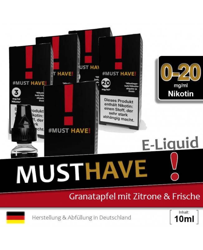 Must Have ! Liquids