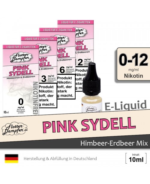 Pink Sydell Liquids • Flotter-Dampfer