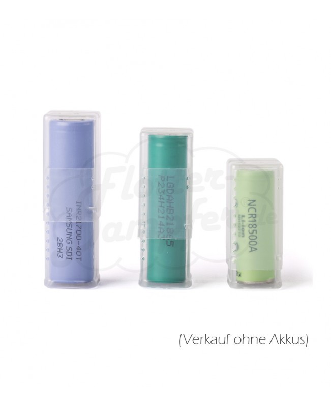 flexible Akkubox • 1x 20700/21700 Akku