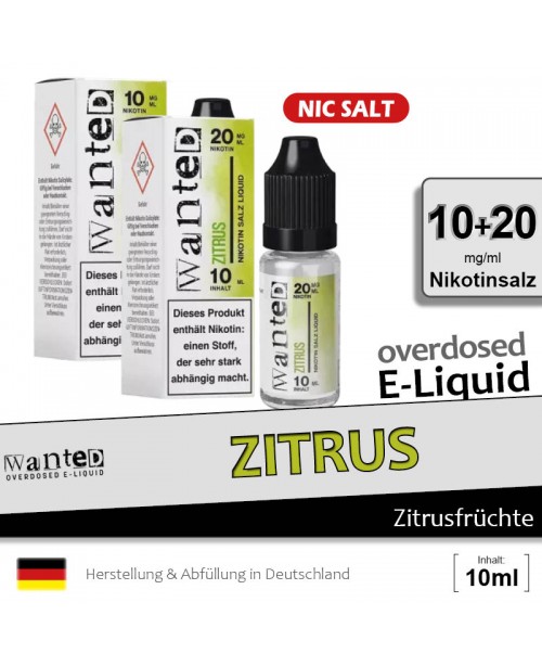 Wanted Zitrus Liquids