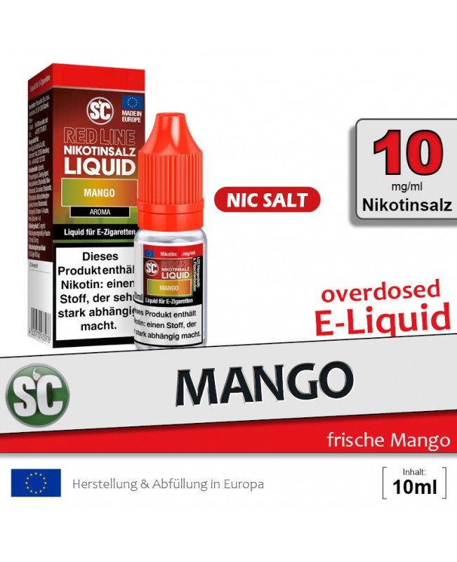 SC Red Line Mango Liquids