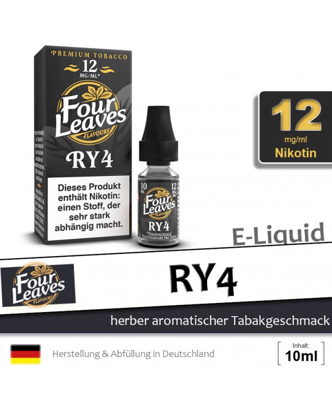 Four Leaves RY4 Liquids