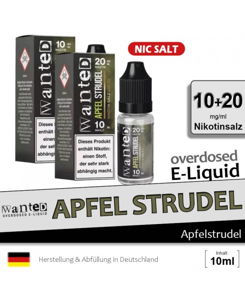Wanted Apfelstrudel Liquids