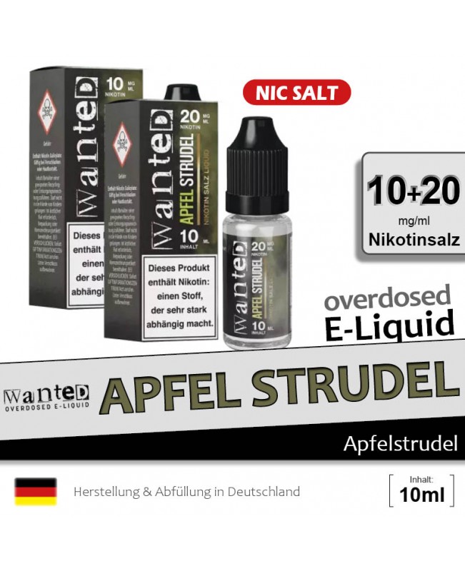 Wanted Apfelstrudel Liquids