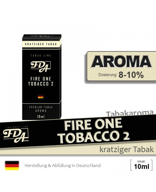 Fire One Tobacco 2 • FDA Aroma