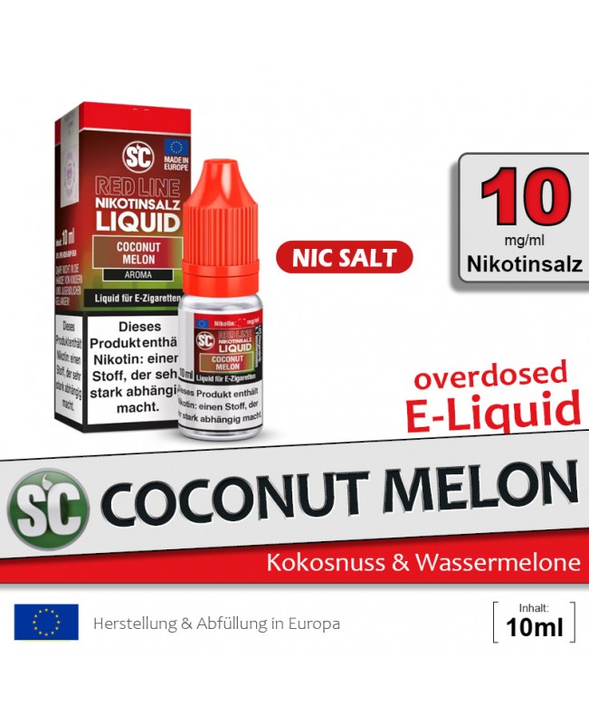 SC Red Line Coconut Melon Liquids