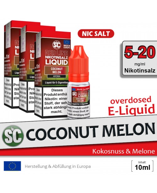 SC Red Line Coconut Melon Liquids