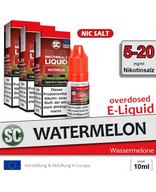 SC Red Line Watermelon Liquids