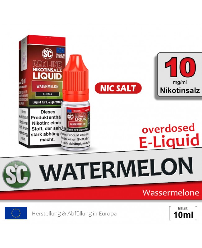 SC Red Line Watermelon Liquids