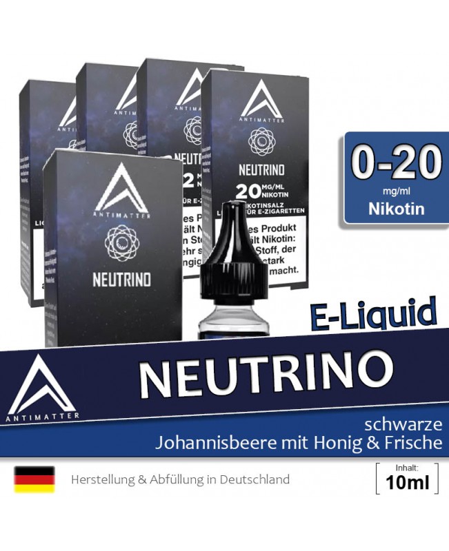 Antimatter Neutrino Liquids