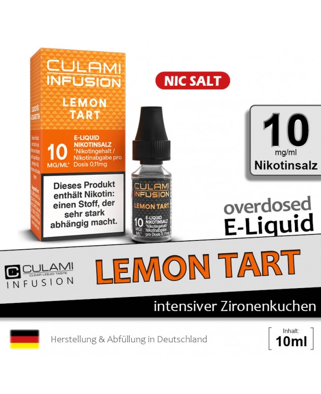 Culami Infusion Lemon Tart Liquids