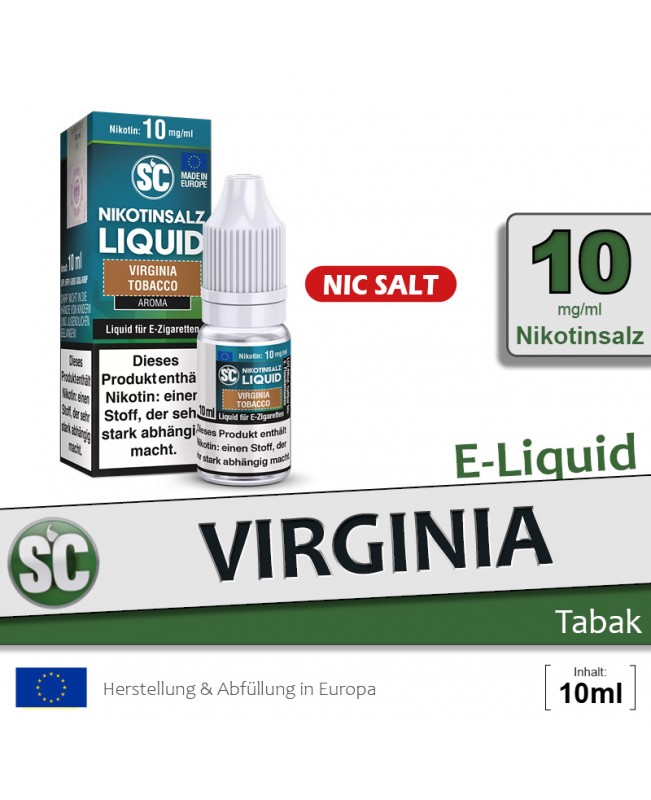 SC Virginia Tobacco Liquids