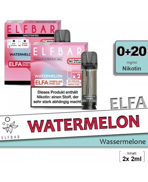 Elfbar Elfa Watermelon Pods