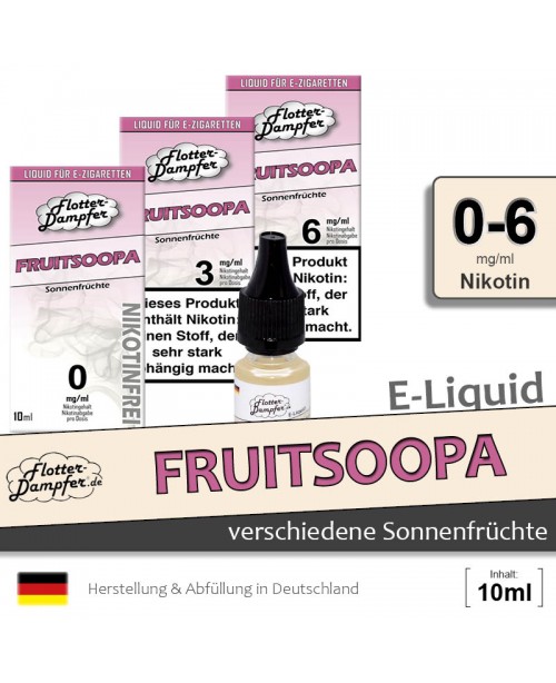 Fruitsoopa Liquids • Flotter-Dampfer