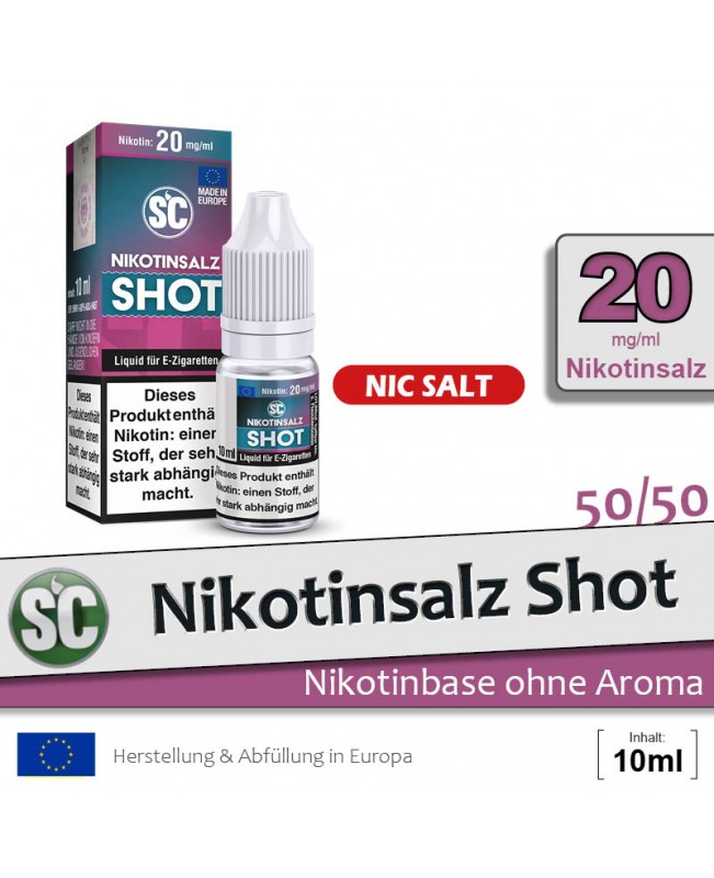 SC Nikotinsalz Shots • 20mg/ml