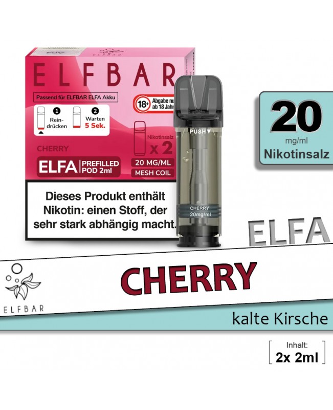 Elfbar Elfa Cherry Pods
