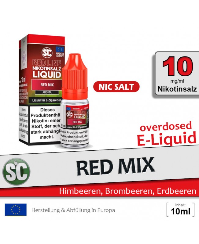 SC Red Line Red Mix Liquids