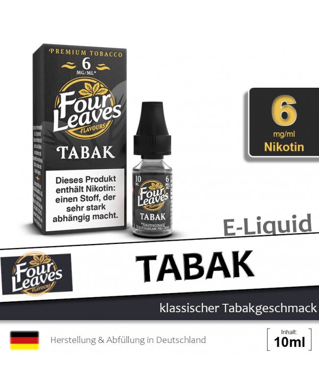 Four Leaves Tabak Liquids