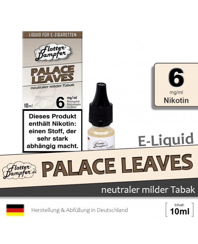 Palace Leaves Liquids • Flotter-Dampfer