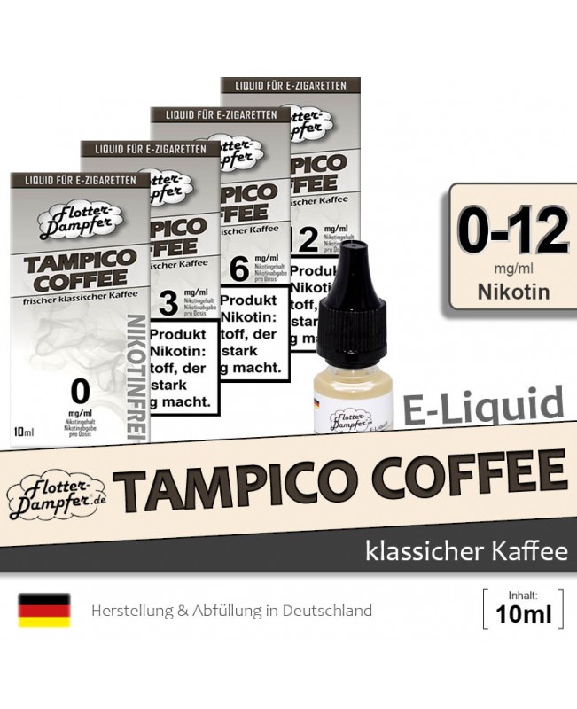 Tampico Coffee Liquids • Flotter-Dampfer