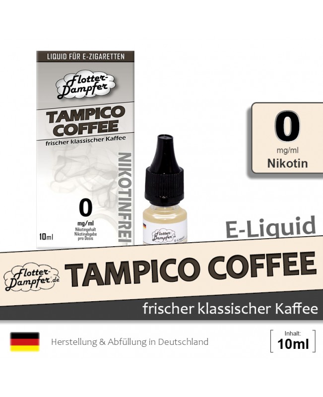 Tampico Coffee Liquids • Flotter-Dampfer