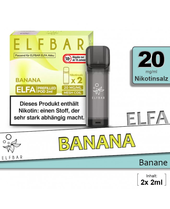 Elfbar Elfa Banana Pods