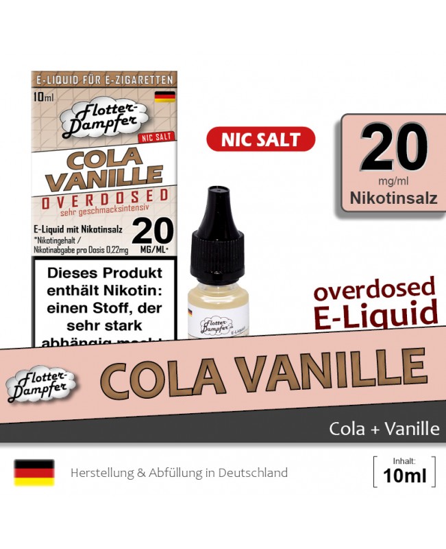 Cola Vanille Liquids • Flotter-Dampfer