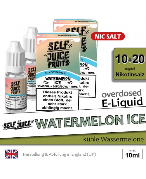 Self Juice Watermelon Ice Liquids